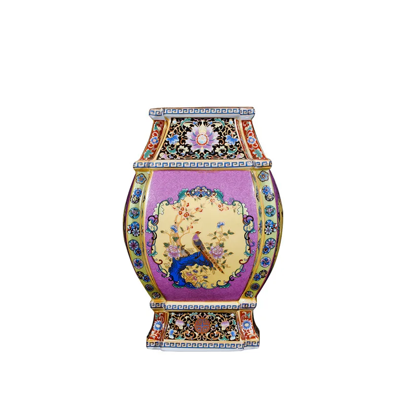 

Китайская античная фарфоровая Цветочная ваза Jingdezhen, свадебные подарки