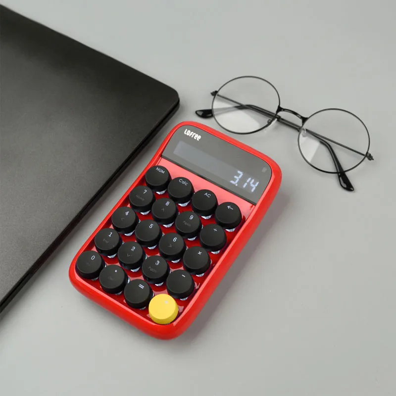  Xiaomi Lofree Bluetooth Numeric Keypad Multi-System Compatible Backlit Keyboard Micro USB 800mAh Ca