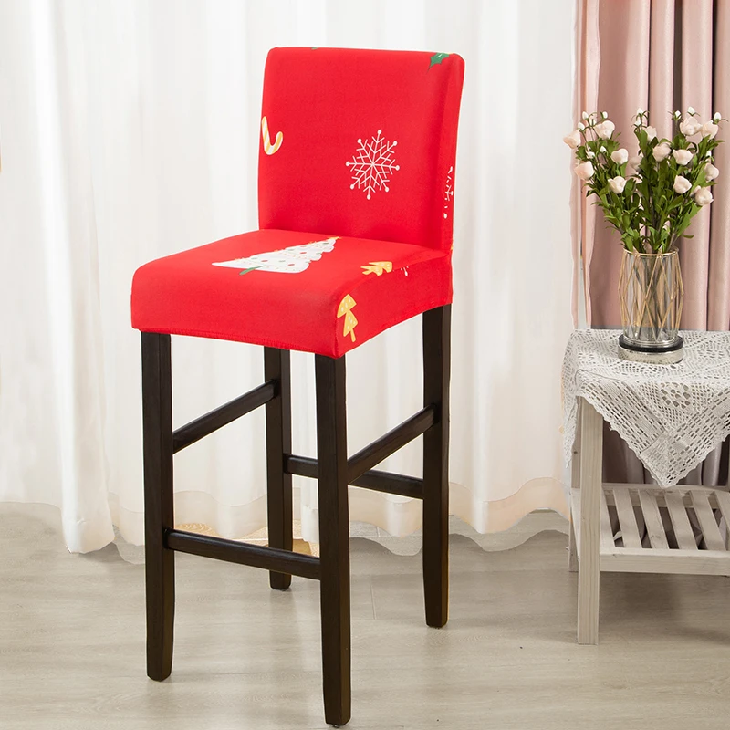 Stretch Chair Cover Stool Bar Stool Covers Backs Spandex Bar Stool