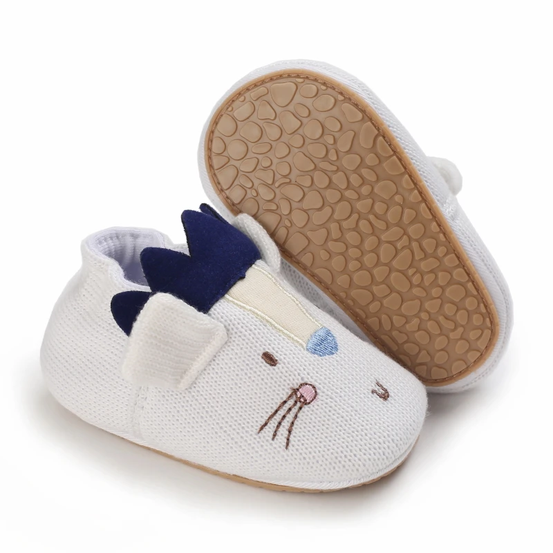 Infant Newborn Baby Girls Princess Non-Slip Floral Border Shoes Toddler Baby Soft PU Leather Prewalker Shoes Solid First Walkers