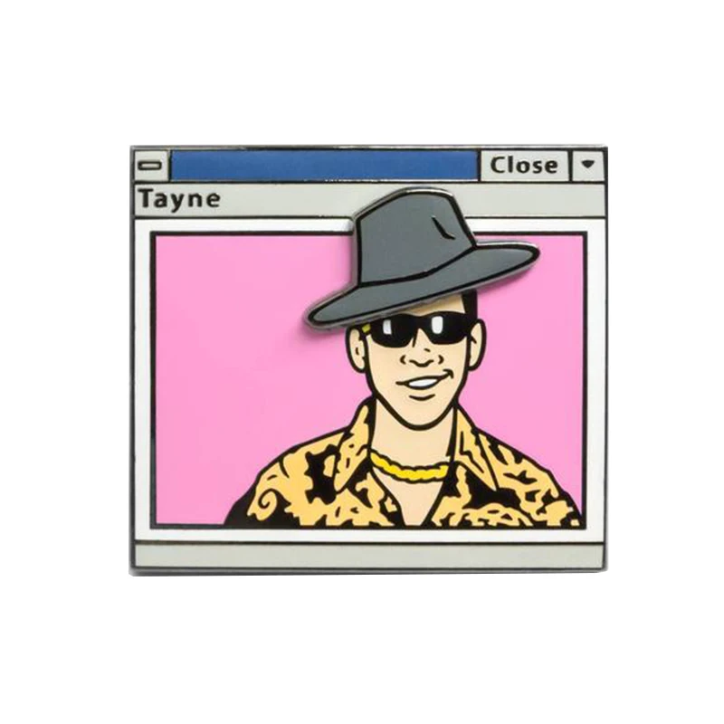 Эмалированный штифт Tayne Hat