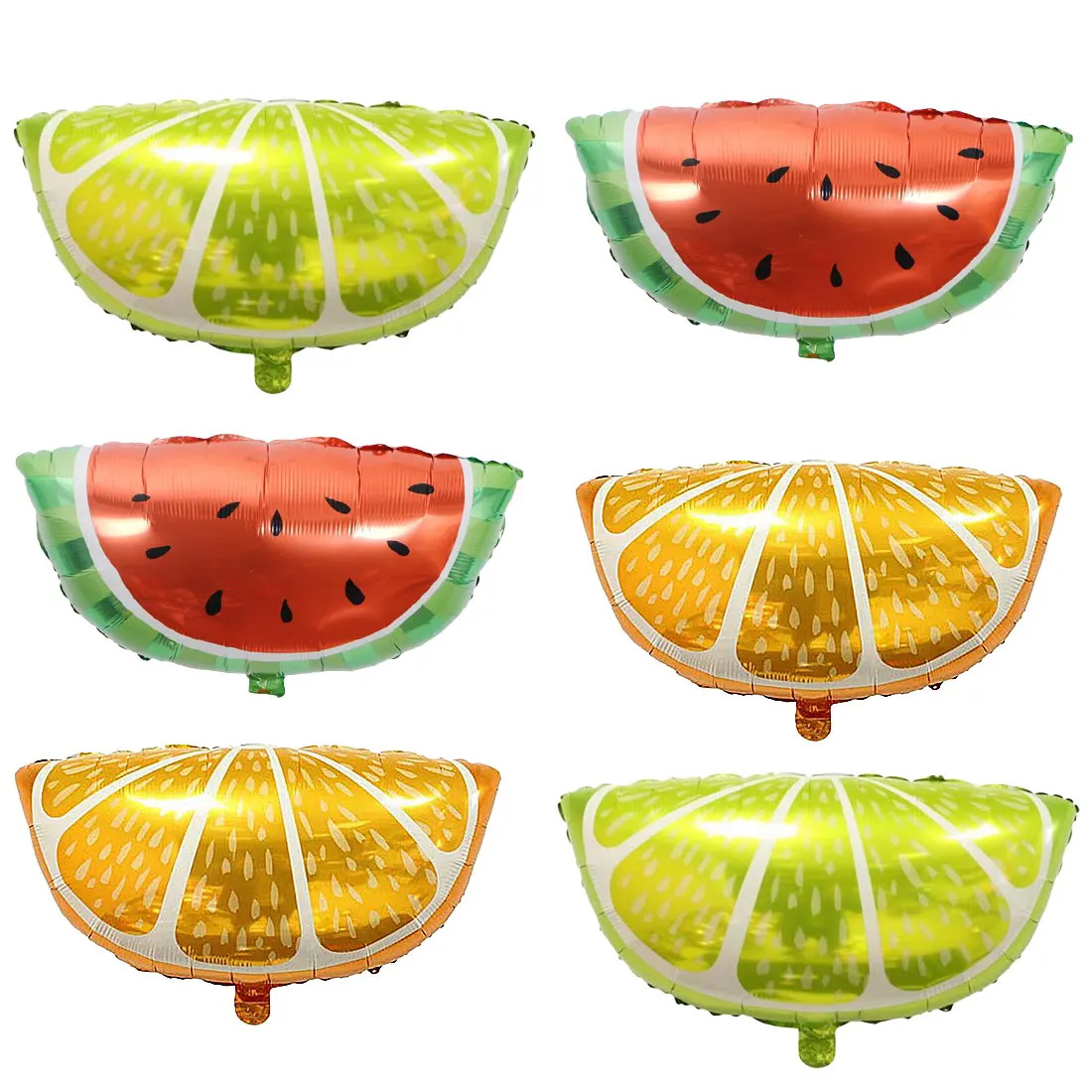 

Birthday Balloons Pineapple Leaves Watermelon Foil Balloon Birthday Decoration Kids Adult Party Beach Party Helium