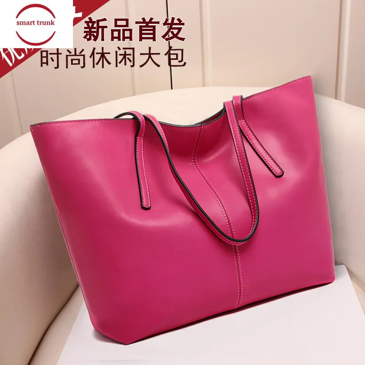 

Genuine Leather Woman Bag 2019 Leisure Time Single Shoulder Bale Cowhide Ma'am Handbag Will Capacity Support Special Package