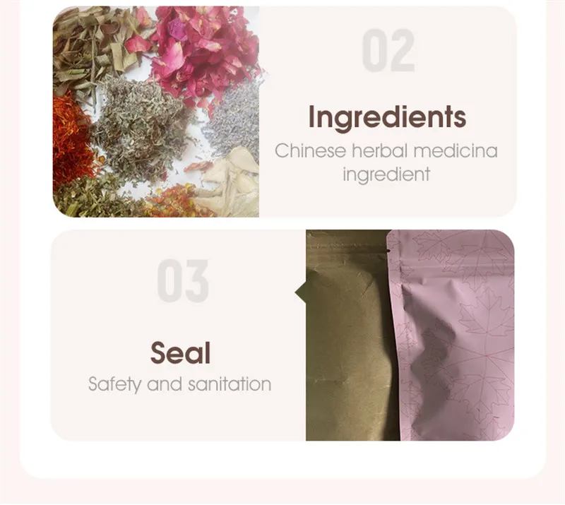 Yoni steam 100% Chinese Steam Herbal Vaginal Detox Feminine Hygiene Vaginal Steam Healthy Natural Herbal Chinese Medicine
