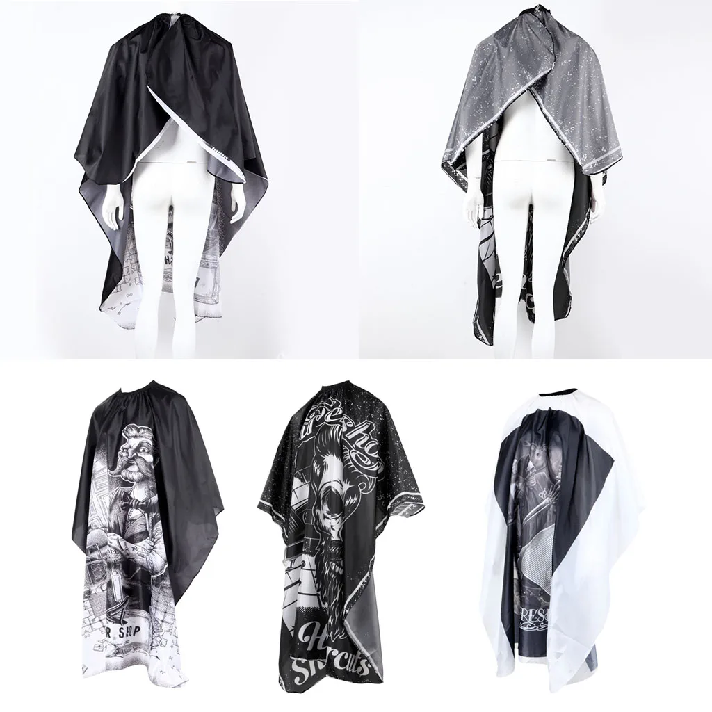 3X Hair Cutting Cape Gown Unisex Hair Salon Apron Cloth Stylist Barber Capes