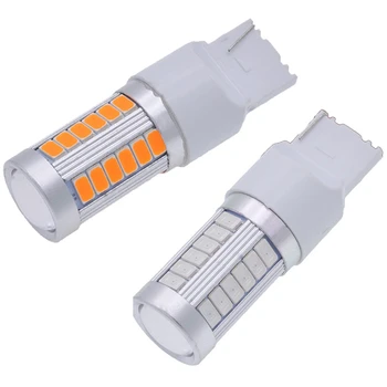

4x 7440, T20 Led Bulbs 900 Lumens Super Bright Turn Signals Light Brake Stop Parking Light & 2x 7440, 992, T20