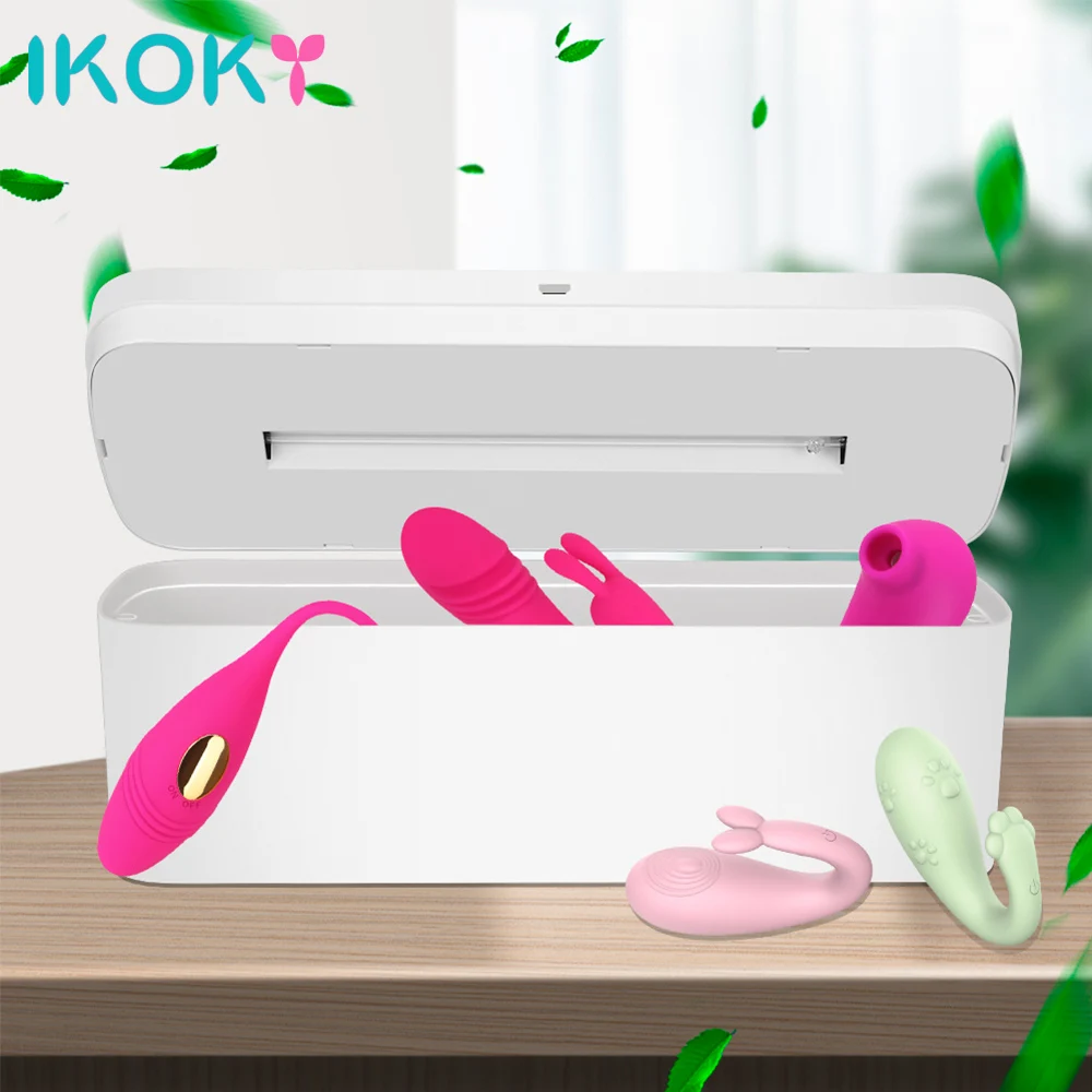 Коробка для УФ-дезинфекции вибратора фаллоимитатора эротических игрушек |