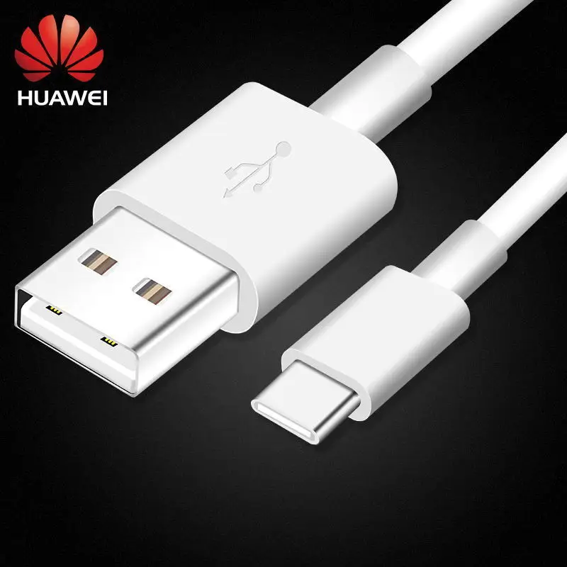 Huawei подлинное быстрое зарядное устройство 9V 2A QC 2,0 быстрое зарядное устройство адаптер ЕС USB C кабель для Mate20lite p9plus honor v9 note8 nove2plus 2 3e - Тип штекера: One USB C Cable