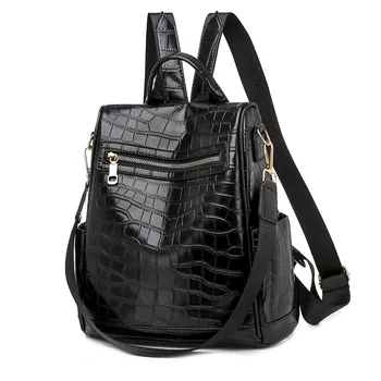 

10L Luxury Women Backpack 2020 New Leather Backpack Fashion School Travel Women Bags Boston Bag Backpacks Bagpack Black Brown