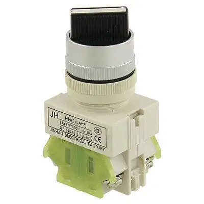

660V Ui 10A Ith Rotating Three Position On-Off-On Turn Rotary Switch