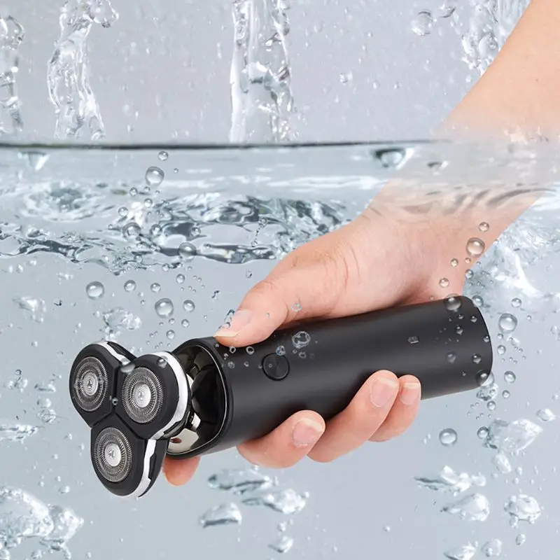 Электробритва 3-ползун ножа плавающий моющаяся бритва Портативный Для мужчин бритья и удаления волос