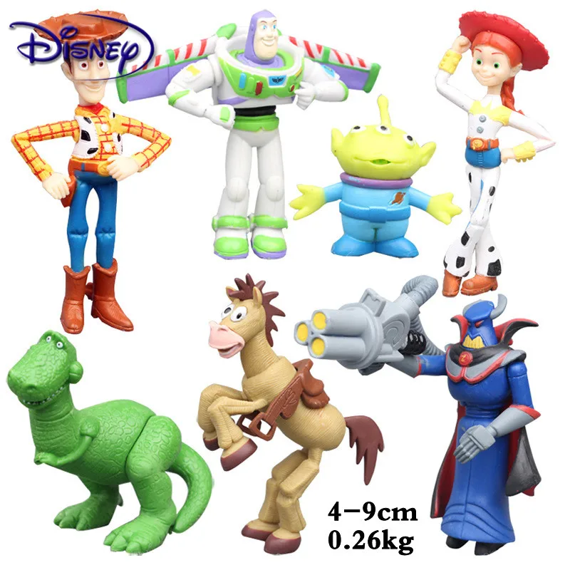 Disney История Игрушек 4 руки 7 ковбойские астронавты Hudi Cui Sibas микро ландшафт