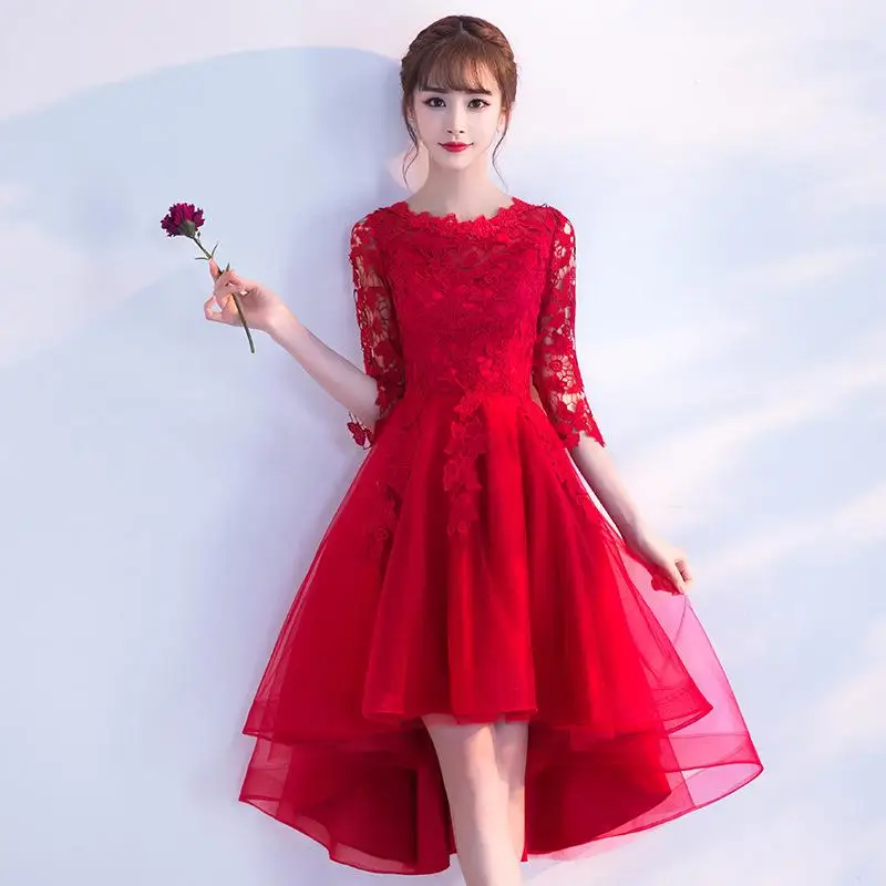 Вечерние Длинные Cheongsam в стиле ретро, сексуальное тонкое платье, свадебное платье в китайском стиле, модная женская одежда, Vestido - Цвет: B - Red