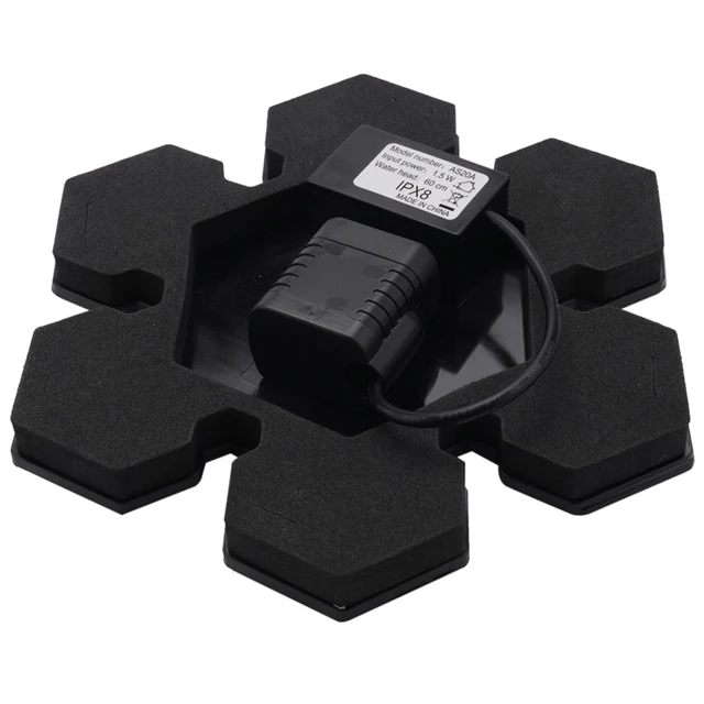 Solar Fountain Pump Solar Powered Bird Bath Fountain Pump Solar Panel Kit Water Pump Outdoor Watering Submersible Pump 4