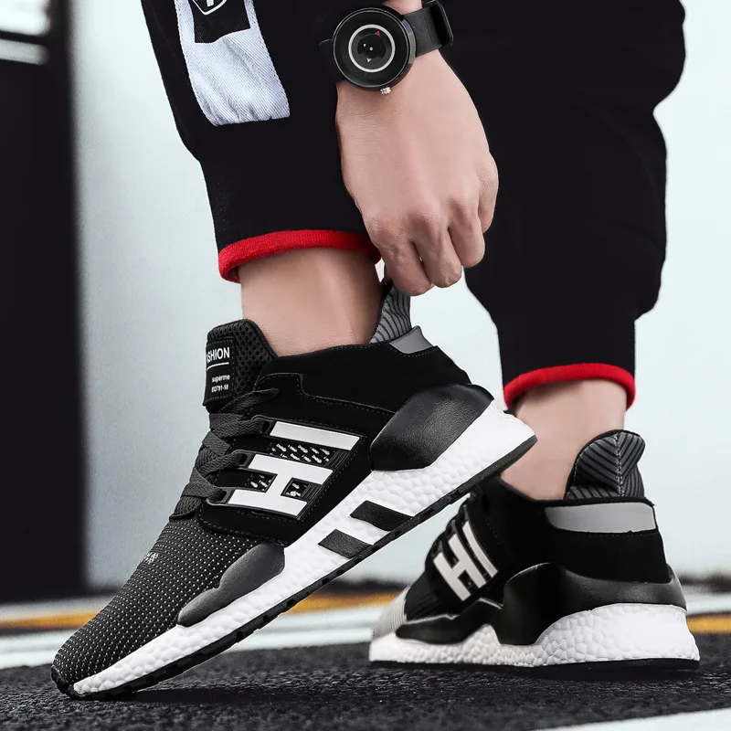 Новое поступление осень Высокое качество Черный ультра-boost Мужская Спортивная обувь Размер 45 удобные мужские кроссовки для бега
