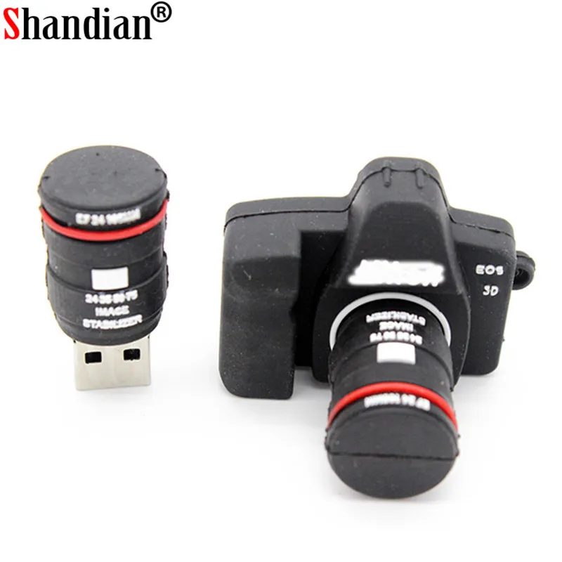 SHANDIAN мультфильм флеш диск USB 2 0 4GB/8GB/16GB/32GB/64GB 128GB флэш накопители от известного