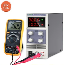 Wanptek – stabilisateur de tension réglable, alimentation cc de laboratoire, commutation, source variable, 30v 10a, ac 110v 220v
