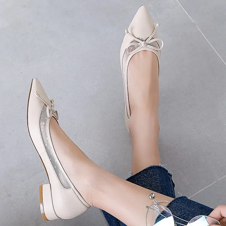 

Item Number Pq201918-7 [Chengdu Entirely Handmade Quality WOMEN'S Shoes] Genuine Leather Low Chunky Heel Casual Shoes