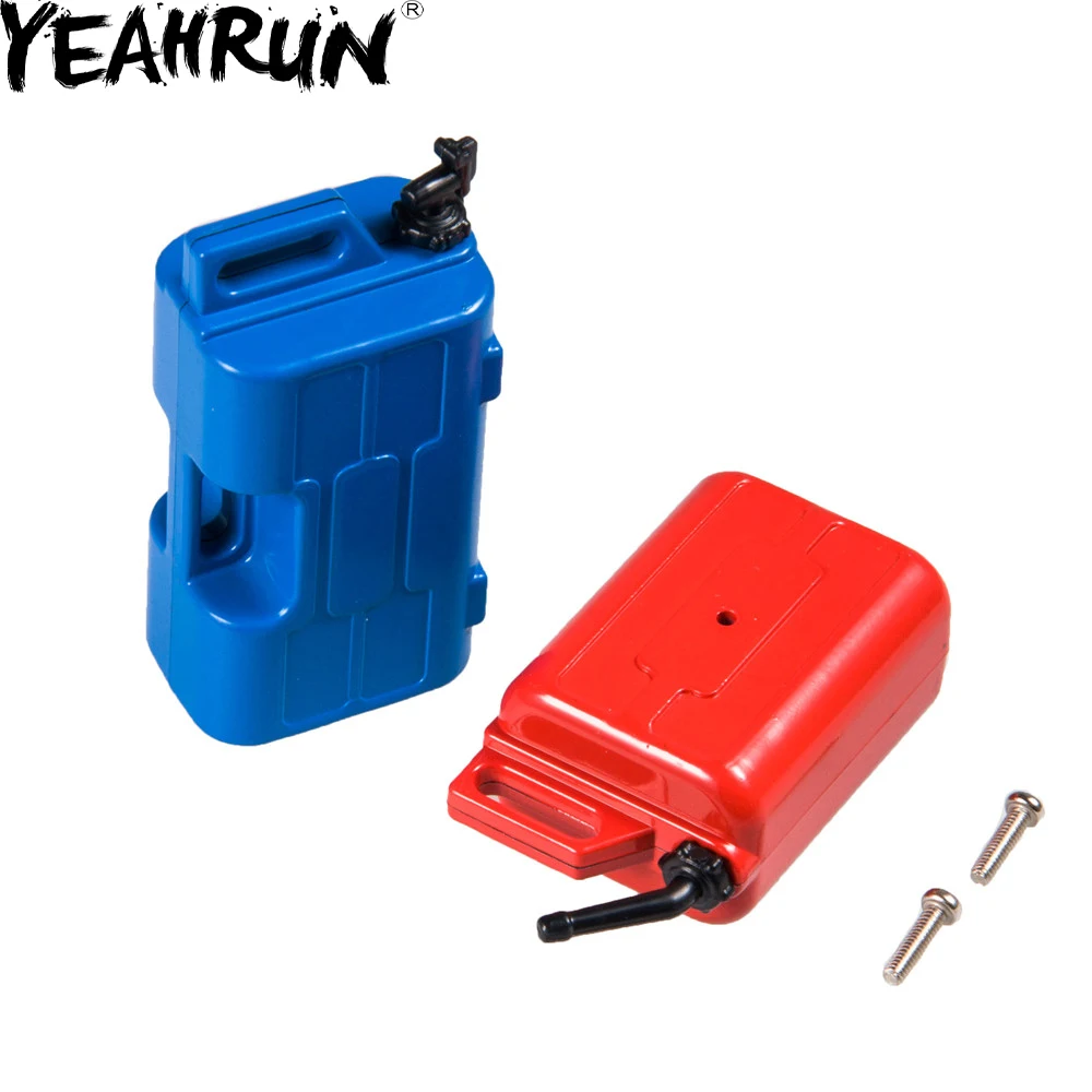 

YEAHRUN 1/10 RC Rock Crawler Accessory Decorative Fuel Oil Tank Can For TRX-4 SCX10 D90