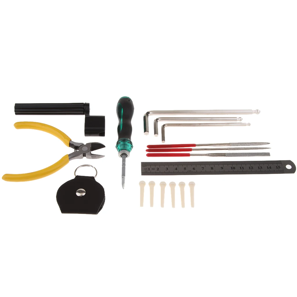 Гитары ремонт набор аксессуаров для сматывания шнура гитары отвертка