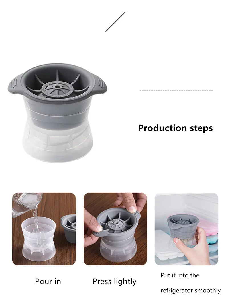 Creative Silicone Ice Cream Tool Ilicone Plastic Ice Hockey Model Ice Molds Perfect Ice Ball Maker Summer Kitchen Tools Supplies