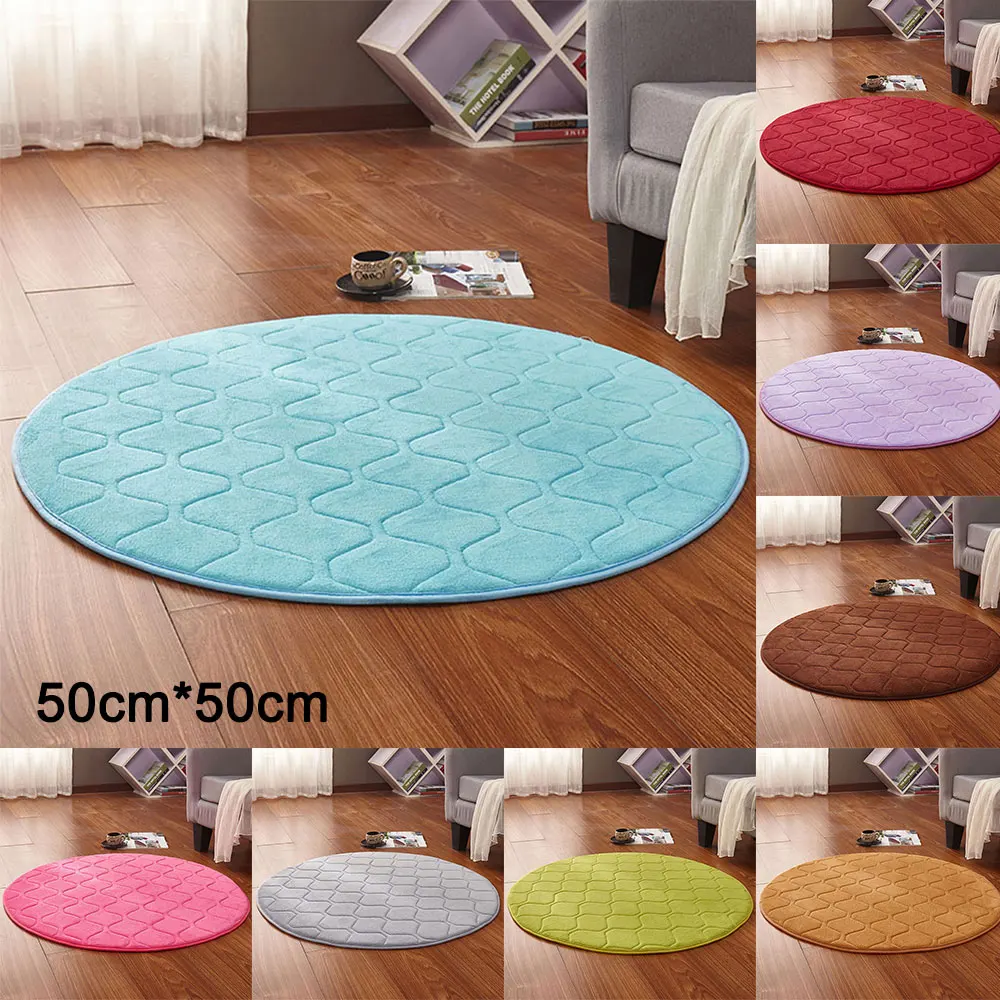 Коврик из коралловой шерсти, Будда, многофункциональная накладка, размеры 50 см* 50 см