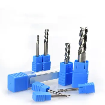 

Aluminum Three-Edged Tungsten Steel Milling Cutter Carbide Silver Nano-Coated Tungsten Steel Milling Cutter