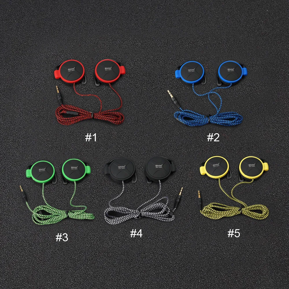 Наушники ShiniQ940 3 5 мм гарнитура EarHook наушники для MP3 плеера компьютера мобильного