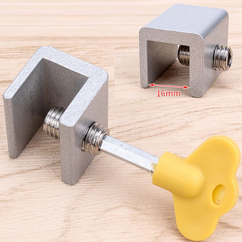 1Pcs Child Protection Aluminum Alloy Window Lock Child Window Protection Baby Safety Security Window Stopper Window Limiter