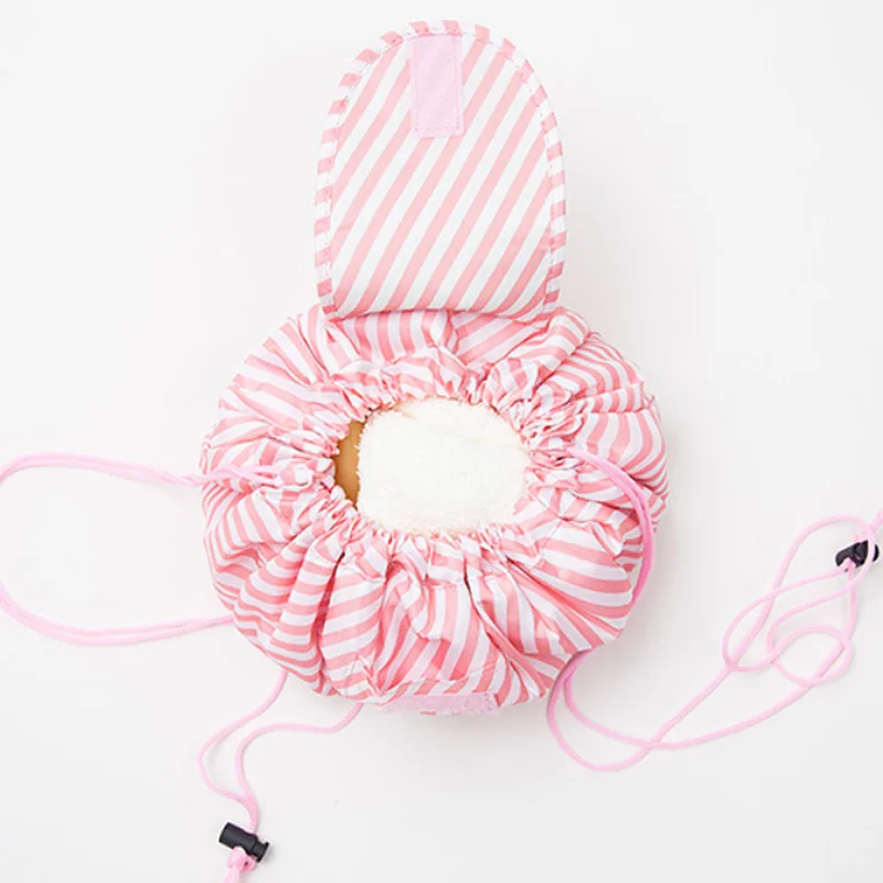 

New Makeup Bag Printing Drawsting Travel Storage Portable Pouch Cosmetic Luggage Organizer Package Foldable Storages Lazy Bags