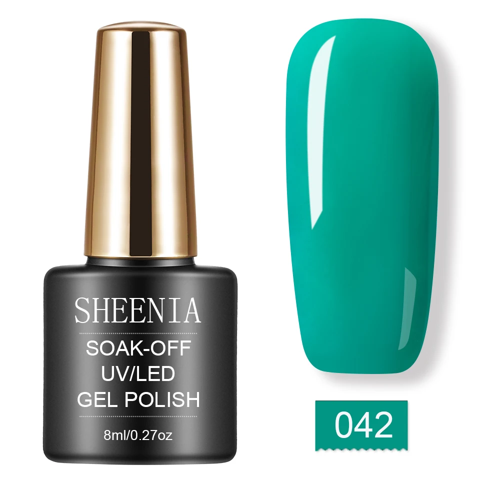 S042 Nail Gel Polish UV Gel Polishes Semi Permanent Gel Varnish Hybrid Glitter Color Gel Polish Manicure Primer Top Coat Nail Art - Цвет: S042
