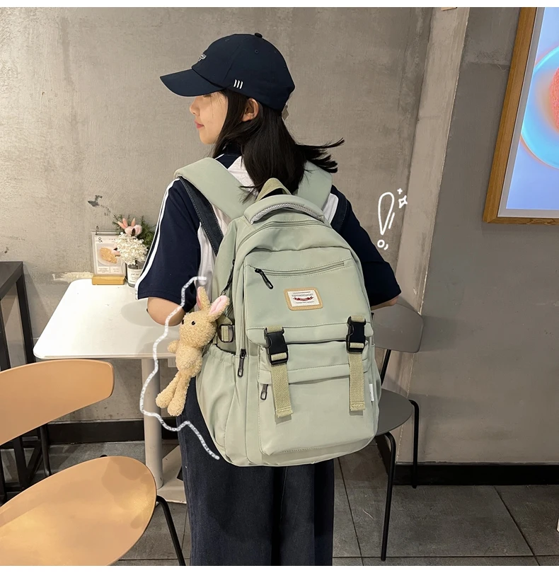 Kawaii Korean Large Capacity College Backpack - Limited Edition