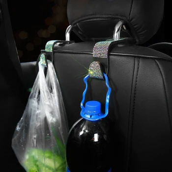 

Shiny Bling Crystal Car hook Handbag Multifunctional Colorful Accessory