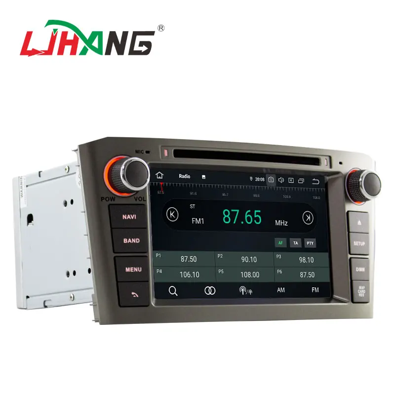 LJHANG автомобильный dvd-плеер Android 9,0 для Toyota AVENSIS 2005 2006 2007 мультимедийный автомобильный Радио 8 ядерный gps wifi автоаудио стерео ips fm