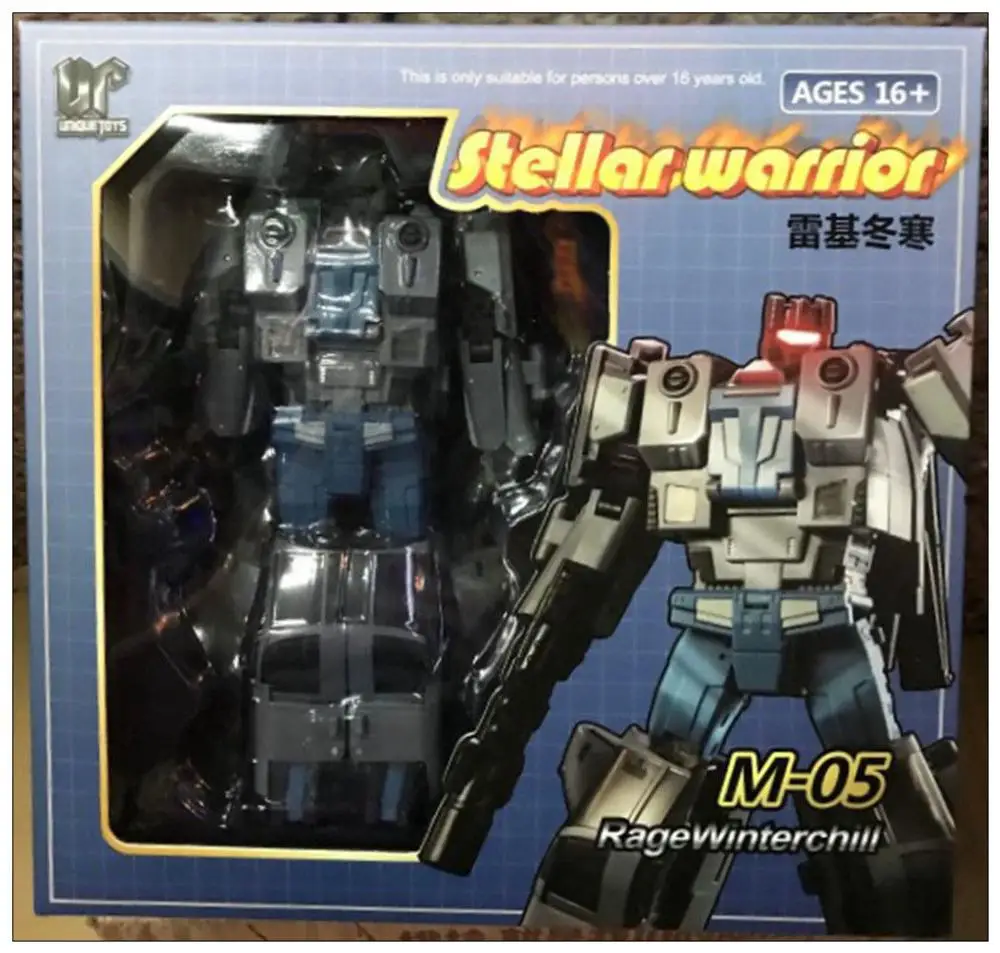 Новая трансформация уникальные игрушки брутикус ут M-05 Rage Winterchill G1 Vortex