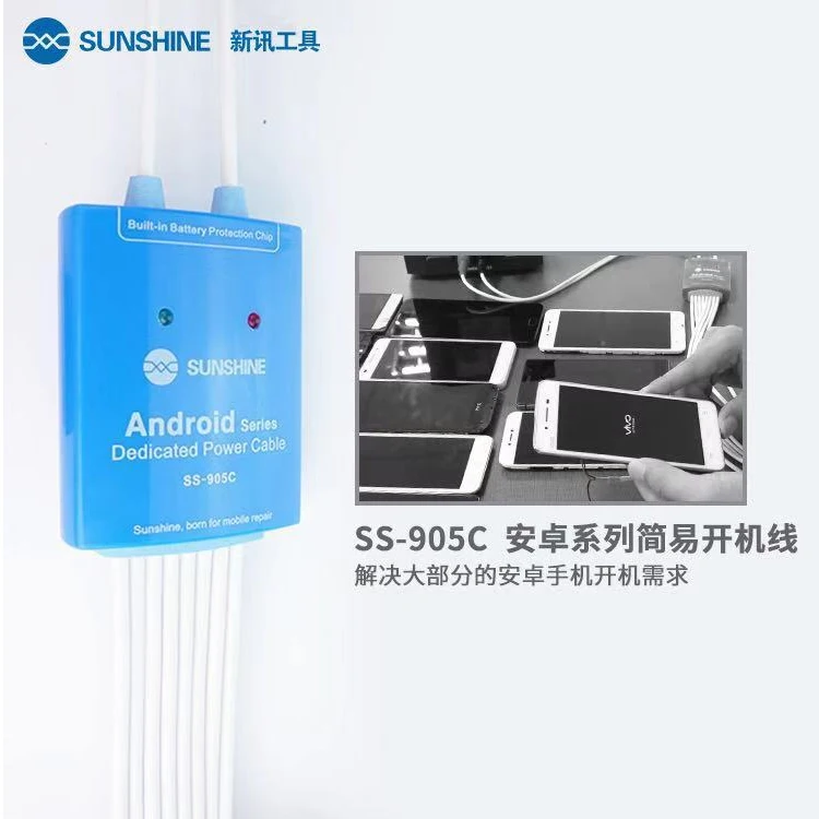 SS-905C Android One ботинок с пуговицей линии управления для huawei Xiaomi samsung Meizu OnePlus OPPO HTC анти-ожога кабель питания