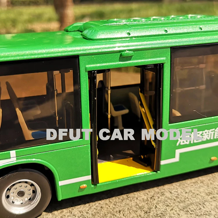 Игрушечный автомобиль из 1:43 сплава JIN LONG KLQ6129, модель автобуса, детские игрушечные машинки, оригинальные авторизованные подлинные детские игрушки