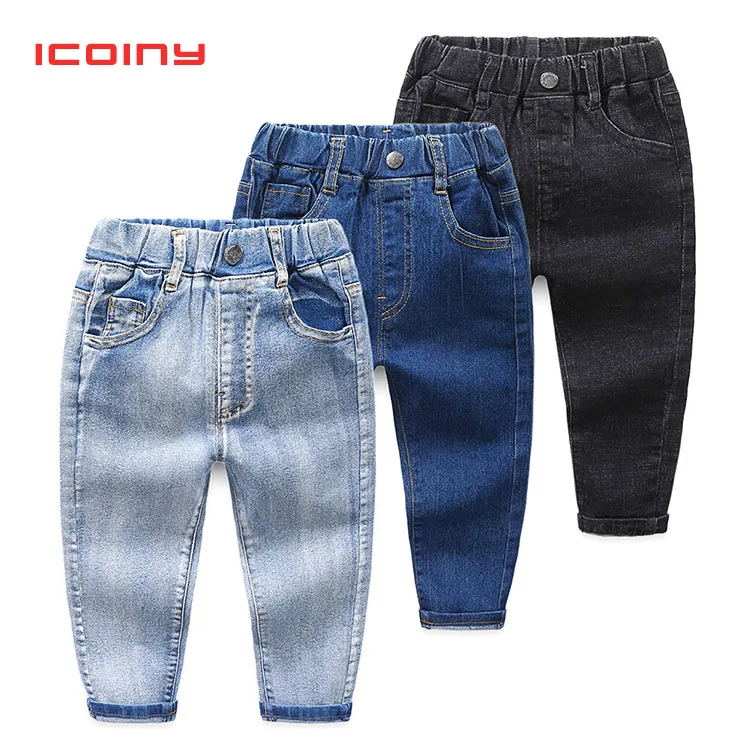 

Pants For Boys 2019 Fashion Jeans Black Denim Trousers Girls Jeans Children Toddler Denim Pants Baby Casual Jean Infant Boys
