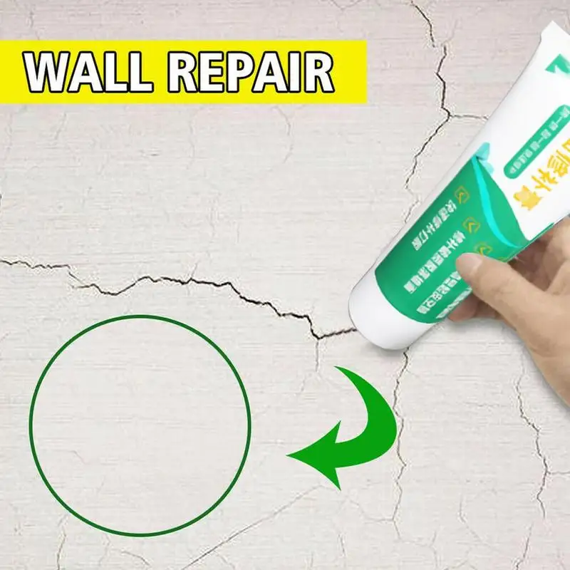 

1pc 100ml Household Wall Repair Cream Wall Crack Repair Agent Wall Plaster Restore Original Valid Wall Mending Agent