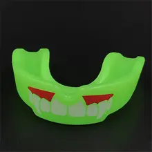 Толстый спортивный шлем вампирский зуб печатные формованные зубы защитные подтяжки