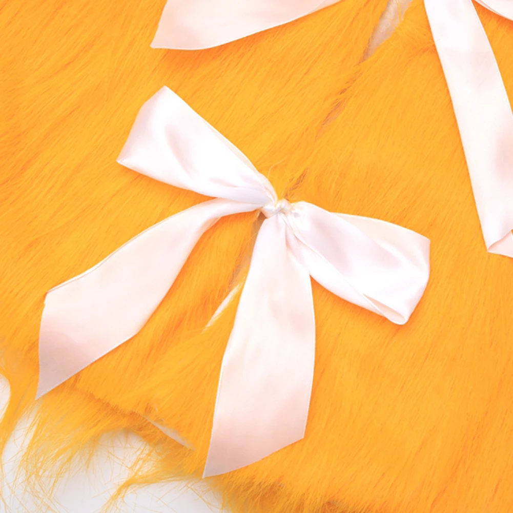 78/122cm Christmas Tree Skirts Fur Carpet Xmas Tree Carpet Aprons Decor New Year Home Outdoor Decor Event Party Tree Skirts