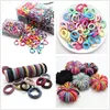 50/100PC Children lovely Elastic Hair Bands Ponytail Holder Rubber Bands Scrunchie Kids Fashion Girls Hair Accessories  HeadWear ► Photo 1/6