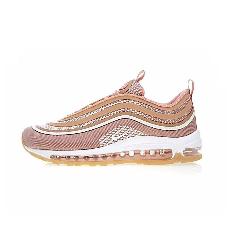 Nike Air Max 97 Ultra 17 оригинальные женские кроссовки для бега удобные спортивные кроссовки на воздушной подушке#917704 - Цвет: 917704-600