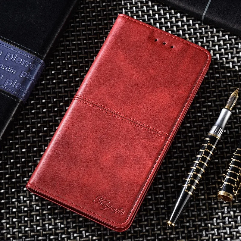 Red Чехол-бумажник чехол для Xiaomi Redmi Примечание 8A 8 7A 7 фотоаппаратов моментальной печати 7S 6 6A 5 5A 4A 4X3 S 3 4 Prime K20 Pro Plus SE Глобальный чехол в стиле ретро с откидной крышкой - Цвет: Red