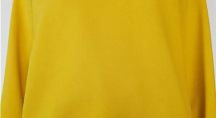 Yellow Новая зимняя Женская толстовка с длинным рукавом плюс бархатный классический свободный пуловер унисекс с круглым вырезом и смайликом - Цвет: Yellow