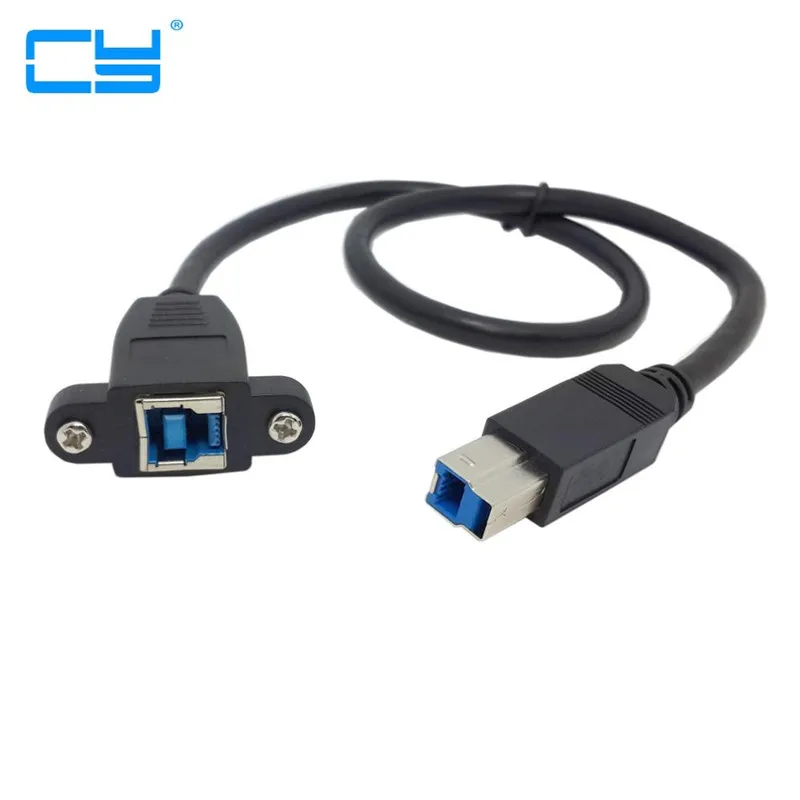 

Суперскоростной Удлинительный Кабель USB 3,0 для задней панели B типа «Мама-папа», 0,5 м, 50 см