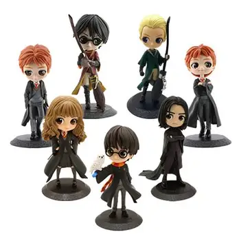 

Harries potterQposket big eyes Hermione Snape Malfoy Action Figure Toy Doll Christmas Gift movie decoration Free Shipping