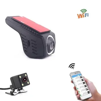 

New V47HD 1080P Mini Camera Dual Lens 170degree Car DVR Vehicle Camera Driving Recorder Dash Cam G-sensor WiFi 1920*1080P