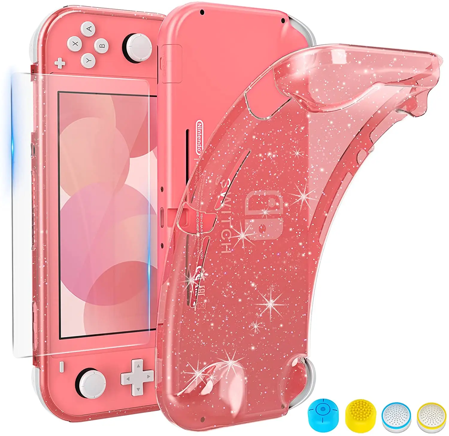 Custodia Heystop Compatibile Con Nintendo Switch Lite, Cover Protettiva In Tpu Per Switch Lite Con Antigraffio/Antipolvere