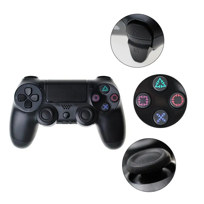 Bluetooth геймпад для Playstation sony PS4 беспроводной контроллер Джойстик контроллер для DualShock Вибрационный джойстик для ПК